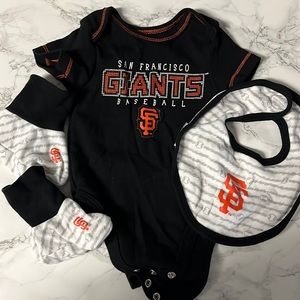 SF Giants MLB Baby outfit